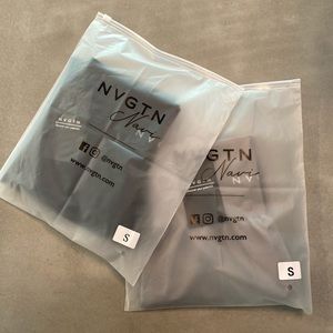 NVGTN Black Solid Seamless Legging